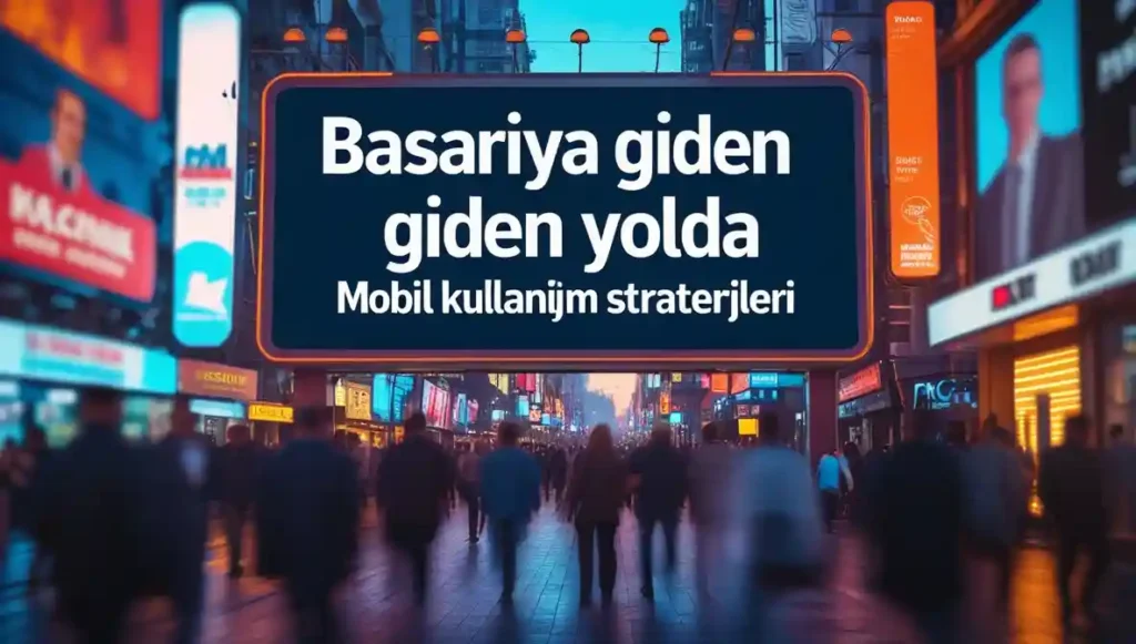 Başarıya Giden Yolda Mobil Kullanım Stratejileri mobil kullanım